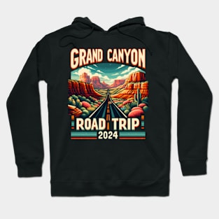 Family Trip Summer Vacation 2024 Grand Canyon Road Trip Hoodie